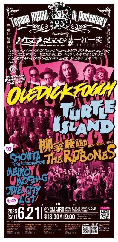 MAIRO 25th Anniversary|TURTLE ISLAND | タートルアイランド